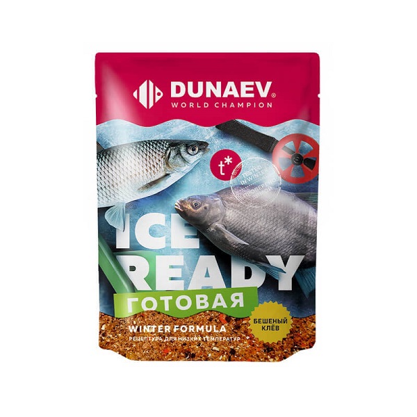 Прикормка зимняя готовая "Dunaev Ice-Ready" - "Dunaev Ice-Ready" - Приманки