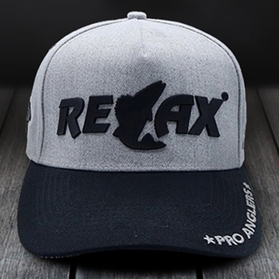Фирменная кепка Relax Серо-Черная