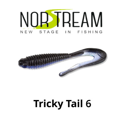 Мягкая приманка Tricky Tail 6"