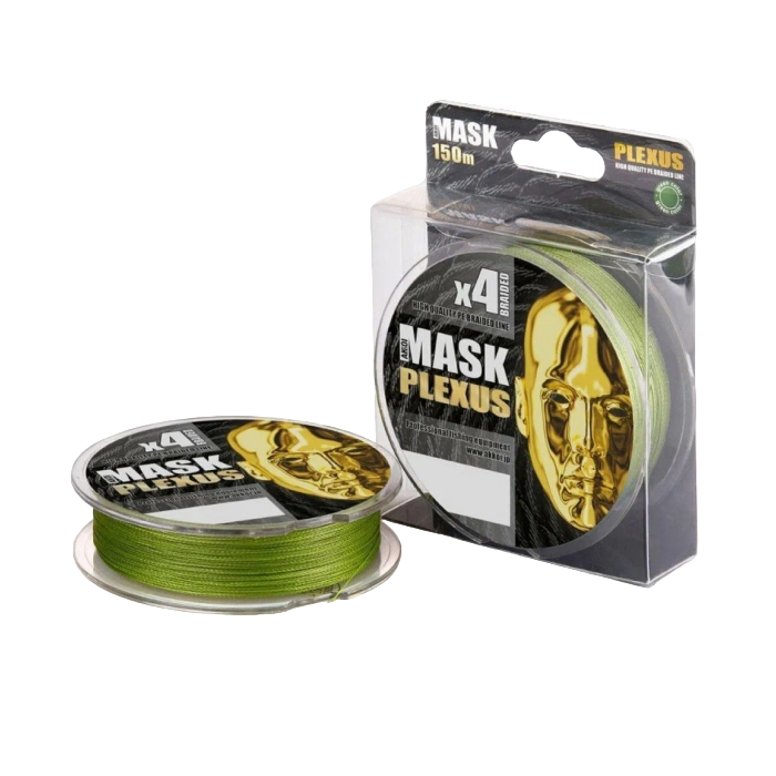 Плетеная леска Mask Plexus 150m  green - Akkoi  - Леска