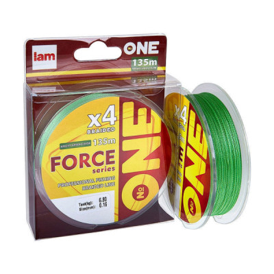 Плетеная леска "№ONE" Force X4