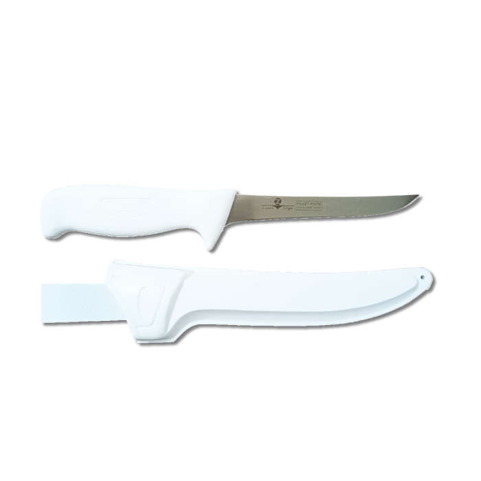 Филейный нож ZEST W-340 White Lux Fillet Knife 8" - Ножи - Экипировка
