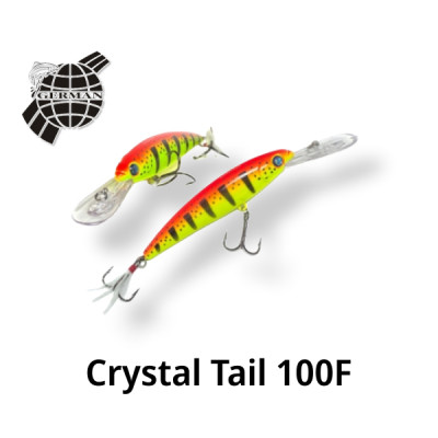 Воблер Crystal Tail 100F