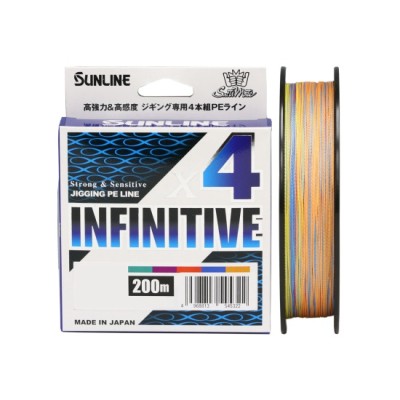 Плетеная леска Infinitive x4 200м