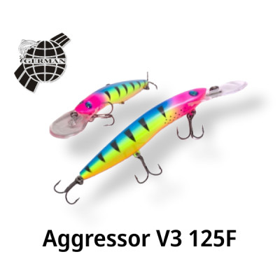 Воблер Aggressor V3 125F