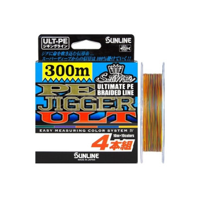 Плетеная леска PE Jigger ULT 4 300м